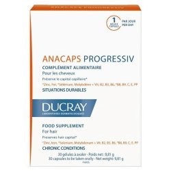 anacaps progressiv 30 capsulas ducray