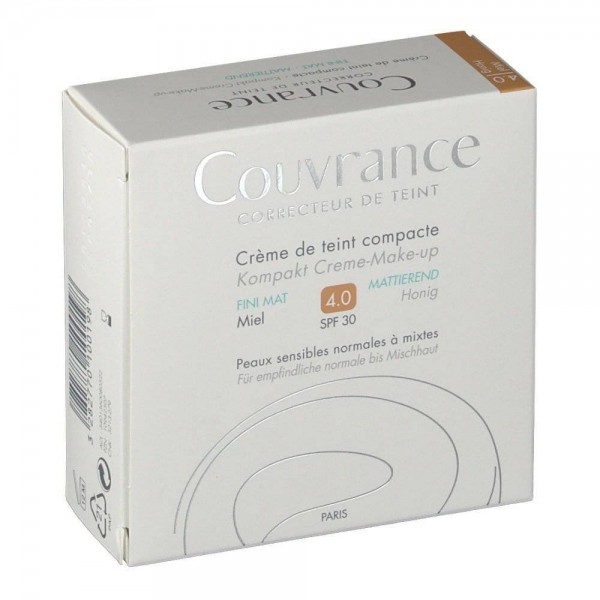 avene couvrance crema compacta oil free miel